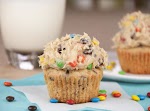 Monster Cookie Dough Cupcakes was pinched from <a href="http://wishesndishes.com/monster-cookie-dough-cupcakes/" target="_blank">wishesndishes.com.</a>