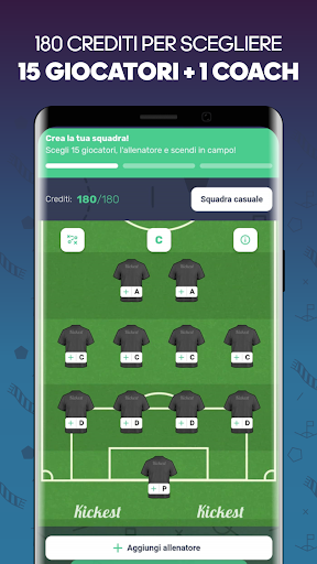 Kickest - Il Fantacalcio Statistico screenshots 3