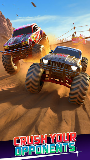 Screenshot Monster Truck Race - Mega Ramp