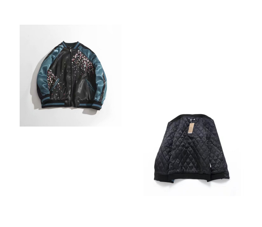 Modèles d'explosion Boutique Automne féminin et hiver Nouvelle broderie lourde Squid Squid Courte de baseball Uniforme