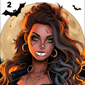 Halloween Art Color by Number