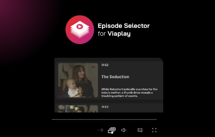 Viaplay Episode Selector: episode list. small promo image