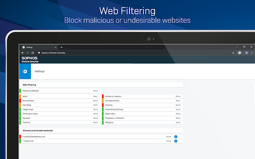 Sophos Chrome Security