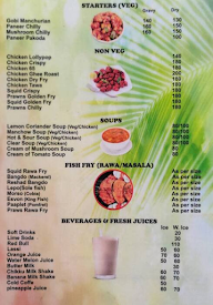 Coastal Palate Restaurant menu 6