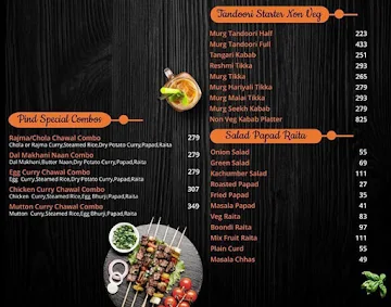 Pind Punjabi Dhaba menu 