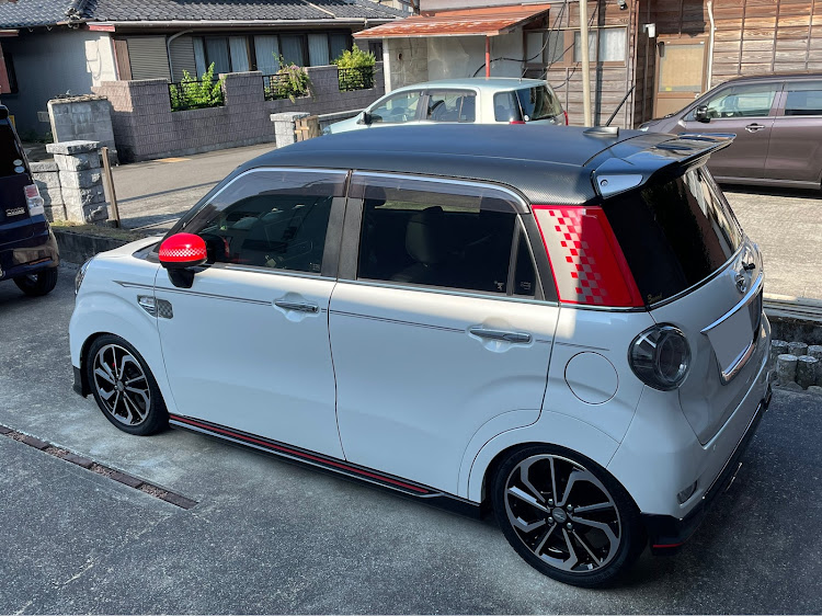キャストの真横・DIY・D-sport・リアウイングに関するカスタム事例の投稿画像2枚目
