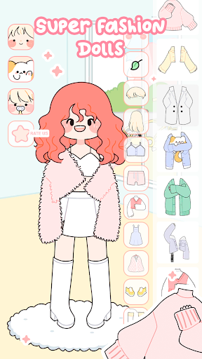 Screenshot Lovely Doll : Dress Up Game