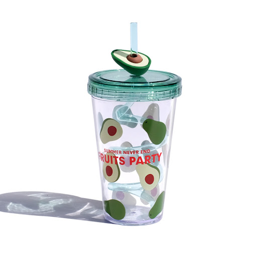 Title 6, Childrens plastic swivel straw fruit printing ...