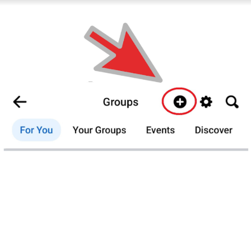 Create public facebook group from mobile