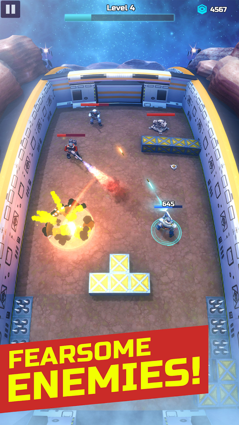  Neon Soldier 1.00.17 MOD (A lot of health + Great damage)