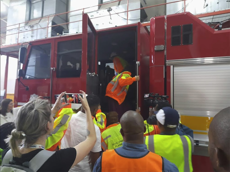 In January, then Johannesburg mayor Mpho Phalatse announced that the city would buy 17 fire engines.