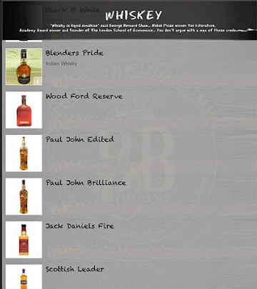 British Brewing Company menu 