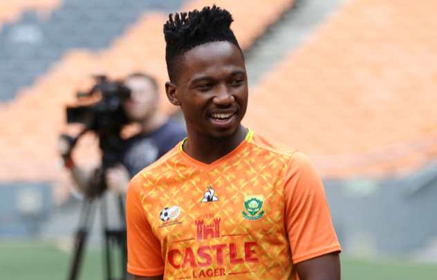 Bafana Bafana player Cassius Mailula at the FNB Stadium in Johannesburg, March 20 2023. Picture: MUZI NTOMBELA/BACKPAGE PIX