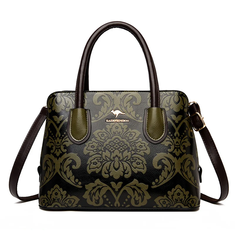 Nieuwe Fashion Etnische Wind Druk Bloemen Tas, stijlvol accessoire voor vrouwen, ideaal voor dagelijks gebruik en speciale gelegenheden, uniek design.