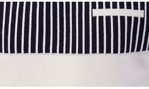Title 5, Mens Slim-Fit Color-Block Sweater offers a mod...