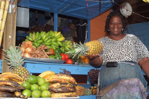 Grab some fresh fruit from a local fruit vendor on Grand Bahama Island.