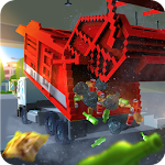 Blocky Garbage Truck SIM PRO Apk