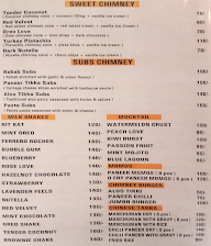 Cafe Bonzer menu 1