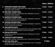 Kgf Italian Wood Fire Pizza menu 3