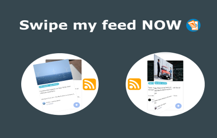 RSS Reader - Swipe my feed now small promo image