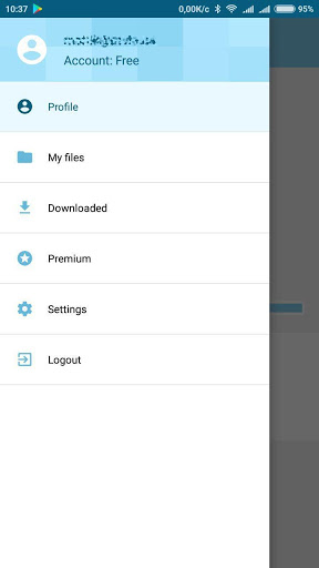 Screenshot Datafile.com File Manager