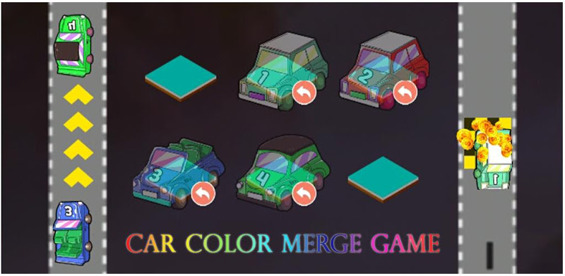 Car Color Merge Game