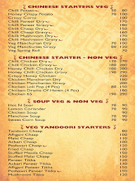 Punjab junction menu 3