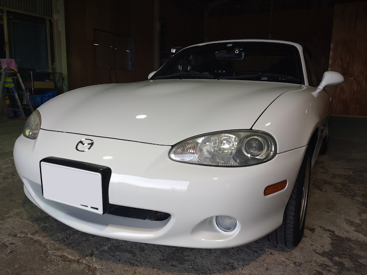 ロードスターのコーティング・ロードスター ・3月もよろしくお願いします・同じ車嬉しいに関するカスタム事例の投稿画像2枚目