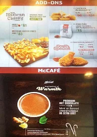 McDonald's menu 5