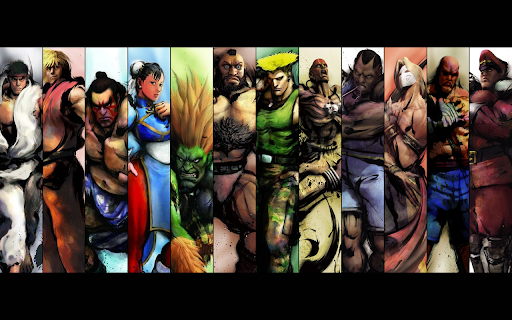 Street Fighter theme screenshot 1