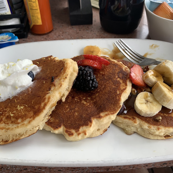 Gluten-Free Pancakes at Another Broken Egg Cafe