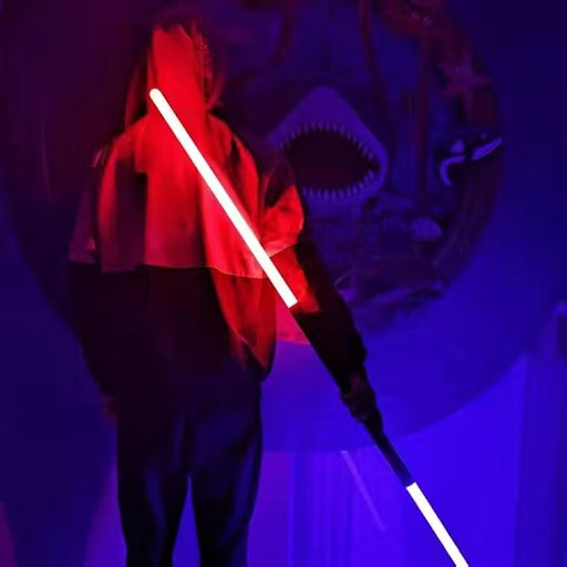 Title 16, RGB Metal Light Up Saber Laser Sword Toy Childr...