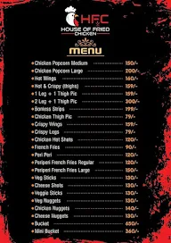 House Of Fried Chicken menu 1