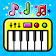 Jeux de piano pour bébé et musique pour enfants icon