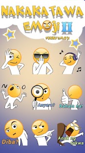 GO Sticker Nakakatawa emoji - náhled