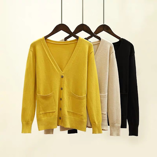Title 5, Jaqueta de moda de cardigã solta de estilo coreano