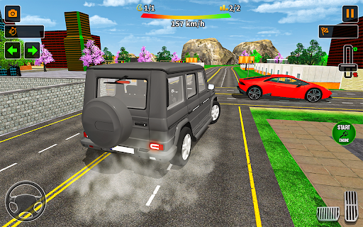 Screenshot Car driving games with gear