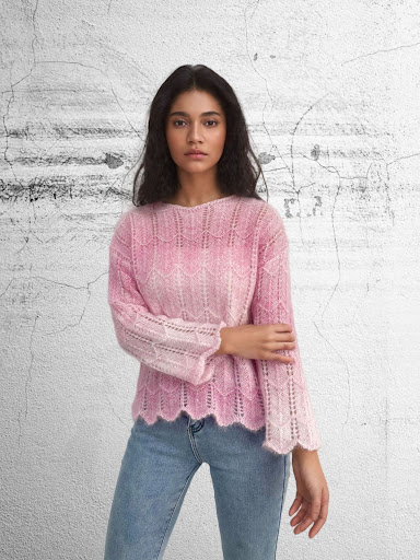 Title 7, European And American Long Sleeve Round Neck Mo...