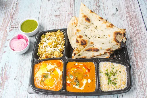 Paneer Naan Thali