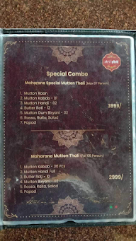 Haveli Resto menu 1