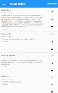 MyJourneys: Travel Diary & Tracker Screenshot