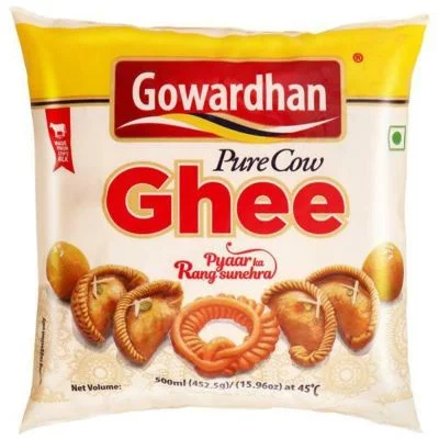 Gowardhan Ghee Pouch 500 Ml