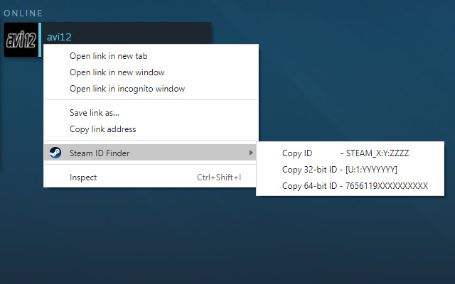 Steam ID Finder