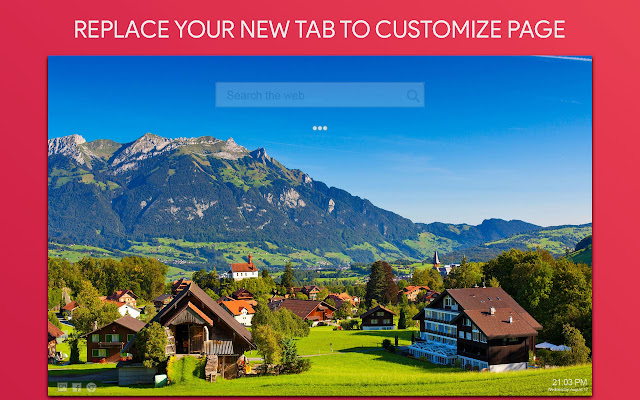 Switzerland Wallpaper HD Custom New Tab