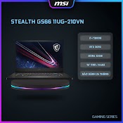 Msi Laptop Gaming Cao Cấp Stealth 11Ug - 210Vn|I7 - 11800H|Rtx 3070|Ddr4 32Gb|2Tb Ssd|15.6" Fhd, 360Hz [Hàng Chính Hãng]