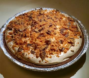 Peanut Butter, Butter Finger Pie