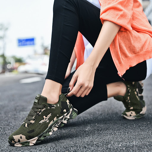 Title 4, Sports Casual Camouflage Military Training Runn...