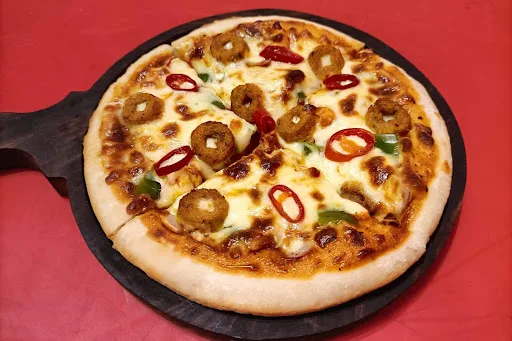 Chicken Seekh Kebab Pizza [8 Inches]