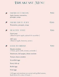 Fonce Chocolatier menu 1