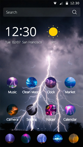 CM theme- Lightning for Huawei